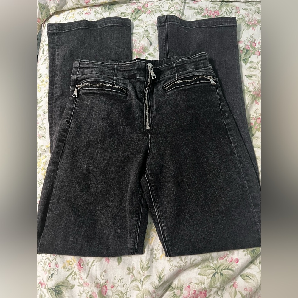Express Black Boot Cut Jeans